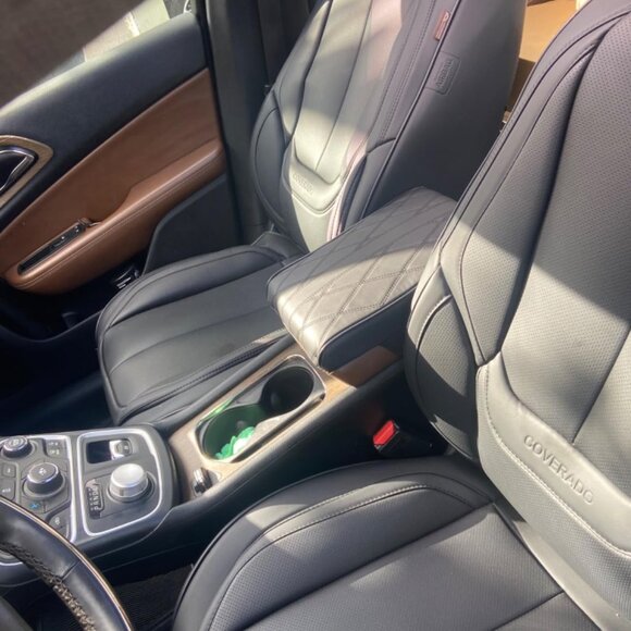 Car Armrest pad Comfortable Armrest Cover (Black, Universal) - Picture 3 of 8